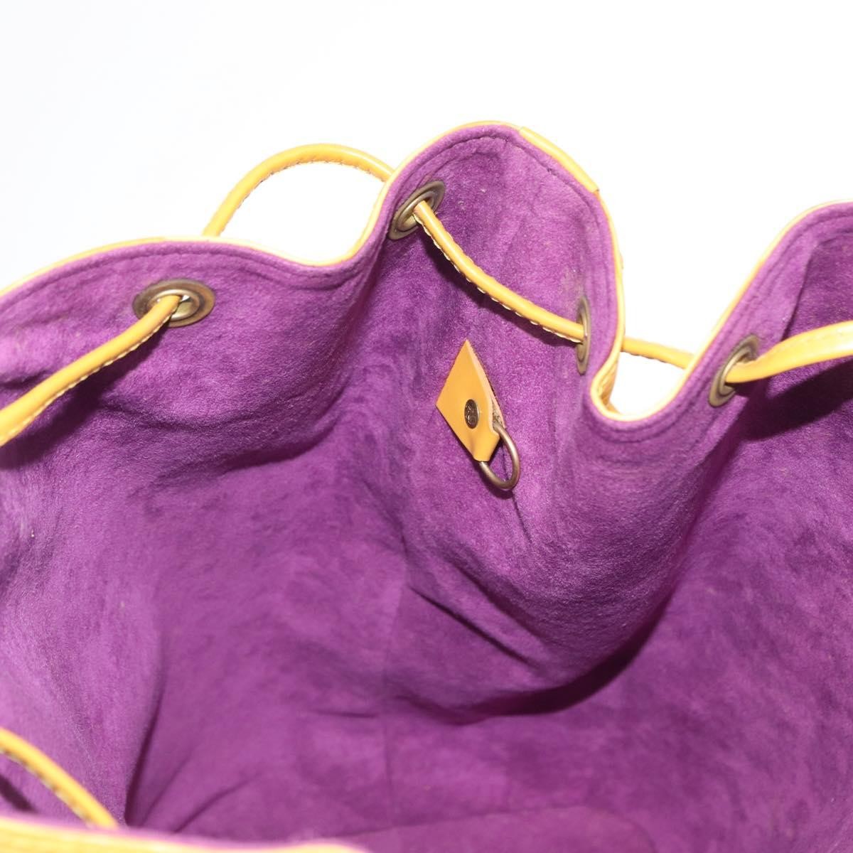 Louis Vuitton Noe Handbag Epi Leather, YELLOW, LEATHER, Shoulder bag