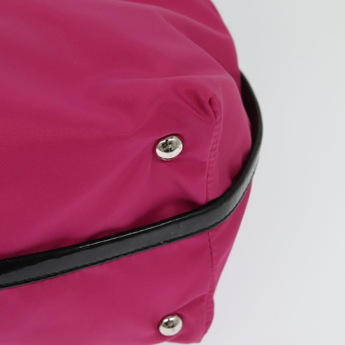 Salvatore Ferragamo Vala Handbag Nylon, PINK, NYLON, Handbag