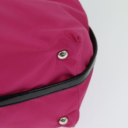 Salvatore Ferragamo Vala Handbag Nylon, PINK, NYLON, Handbag