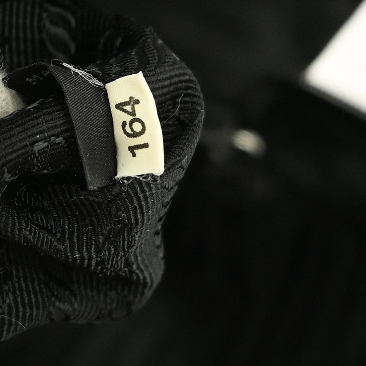 Prada Vintage Backpack Canvas, BLACK, CANVAS, Backpack