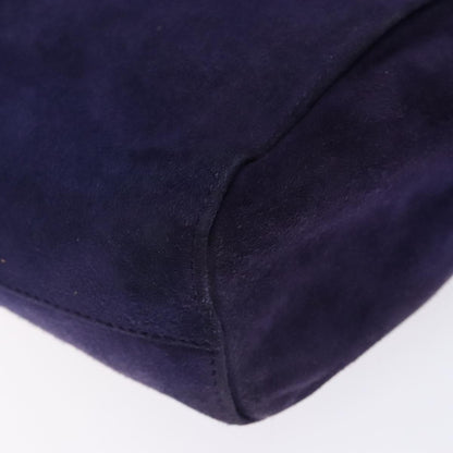 Prada Vintage Handbag Suede, PURPLE, SUEDE, Handbag