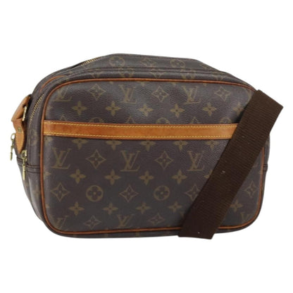Louis Vuitton Reporter Bag Monogram Canvas, BROWN, CANVAS, Shoulder bag