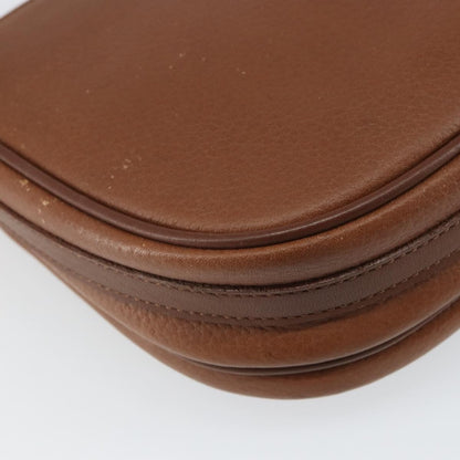 Burberry Vintage Flap Crossbody Bag Leather, BROWN, LEATHER, Shoulder bag