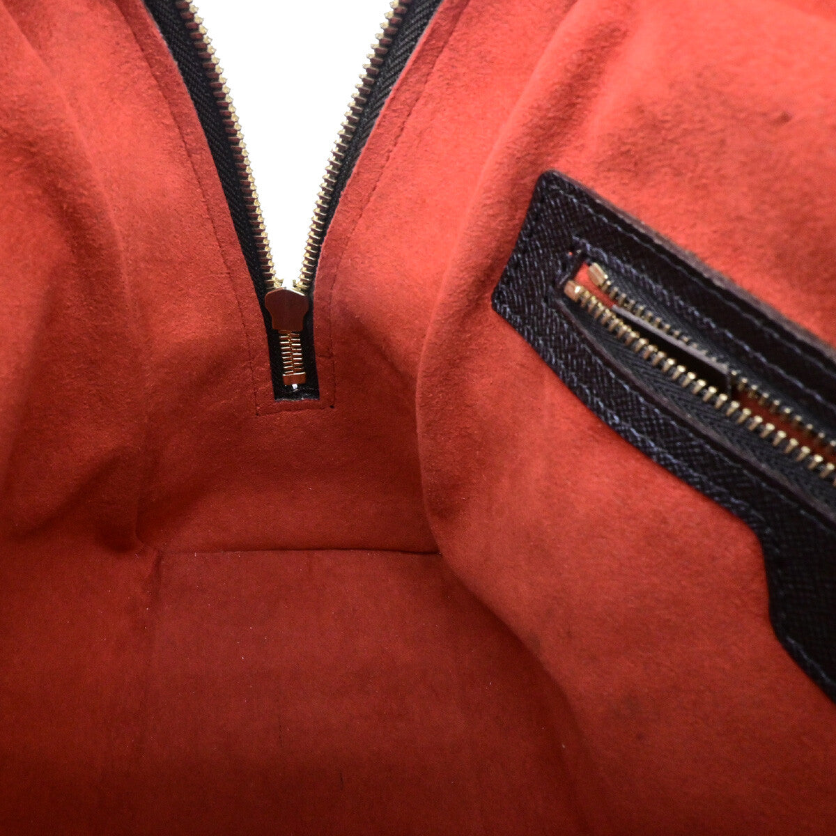 Louis Vuitton Brera Handbag Damier, BROWN, CANVAS, Handbag