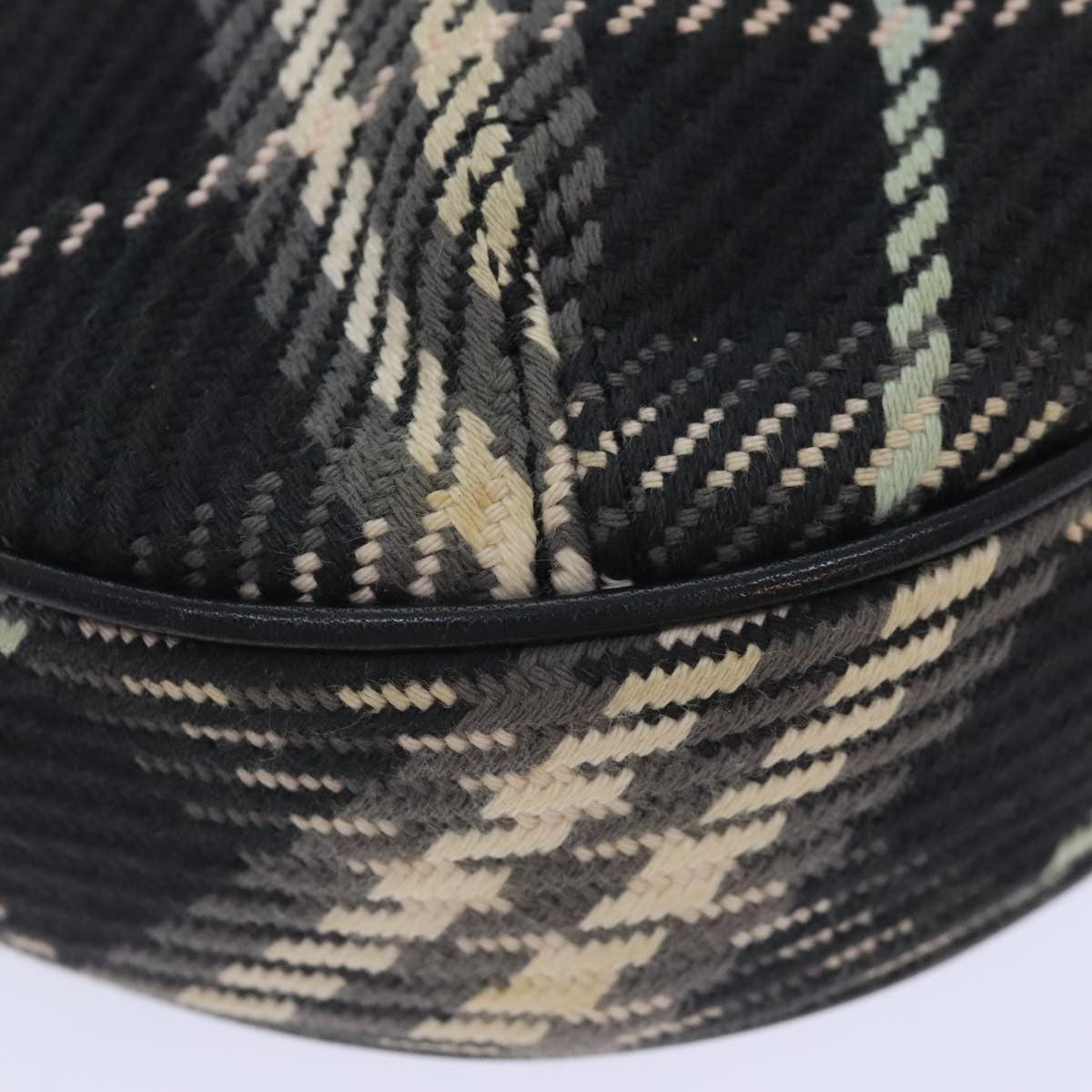 Burberry Nova Check Blue Label Canvas, BLACK, CANVAS, Shoulder bag