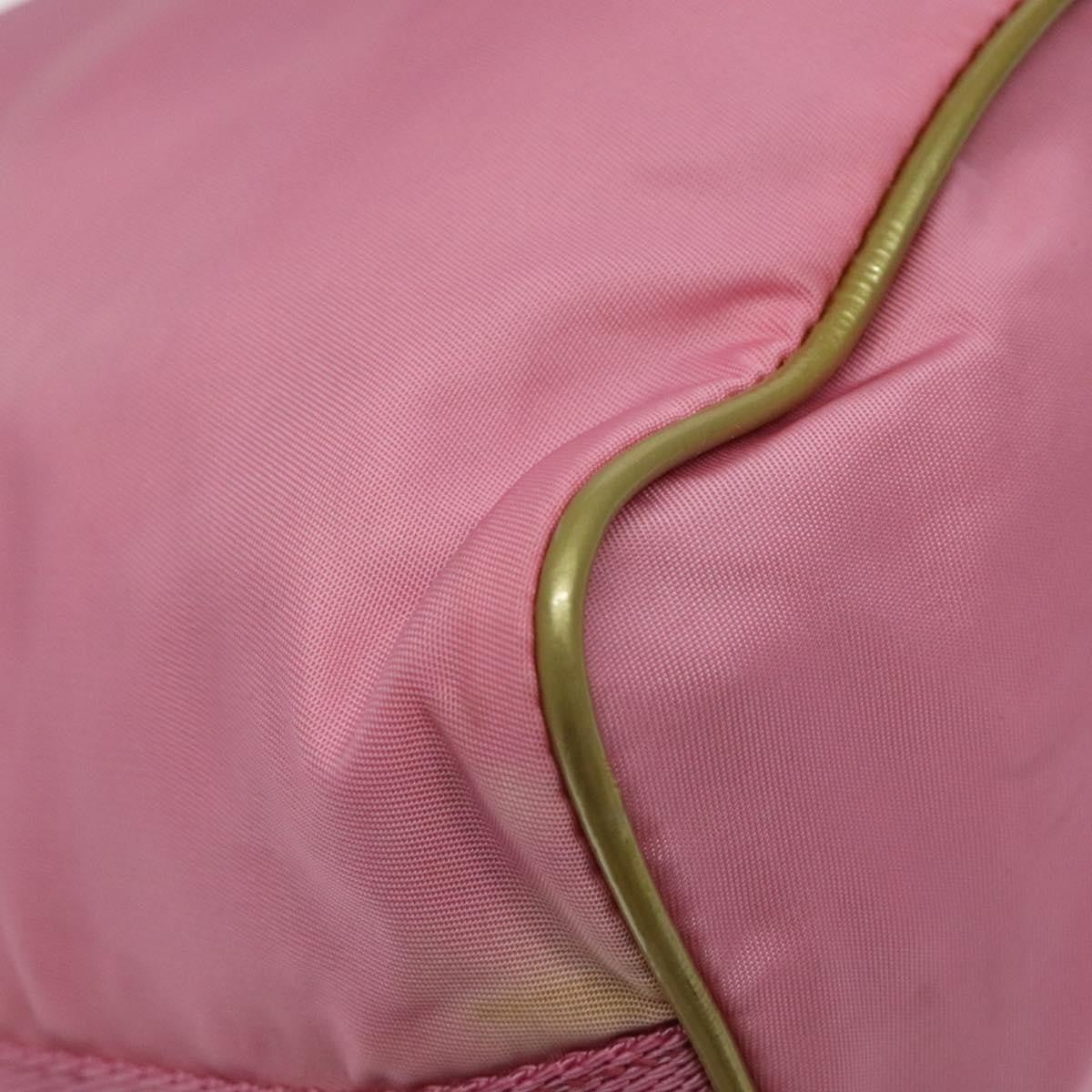 Prada Drawstring Bucket Bag Tessuto, PINK, NYLON, Handbag