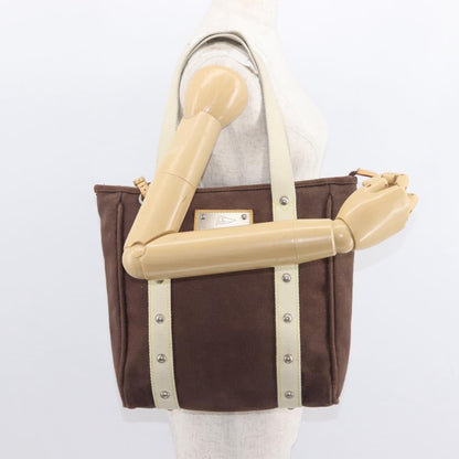 Louis Vuitton Antigua Tote Canvas, BROWN, CANVAS, Tote bag