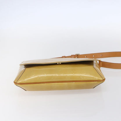 Louis Vuitton Thompson Street Handbag Monogram Vernis, BEIGE, PATENT_LEATHER, Shoulder bag