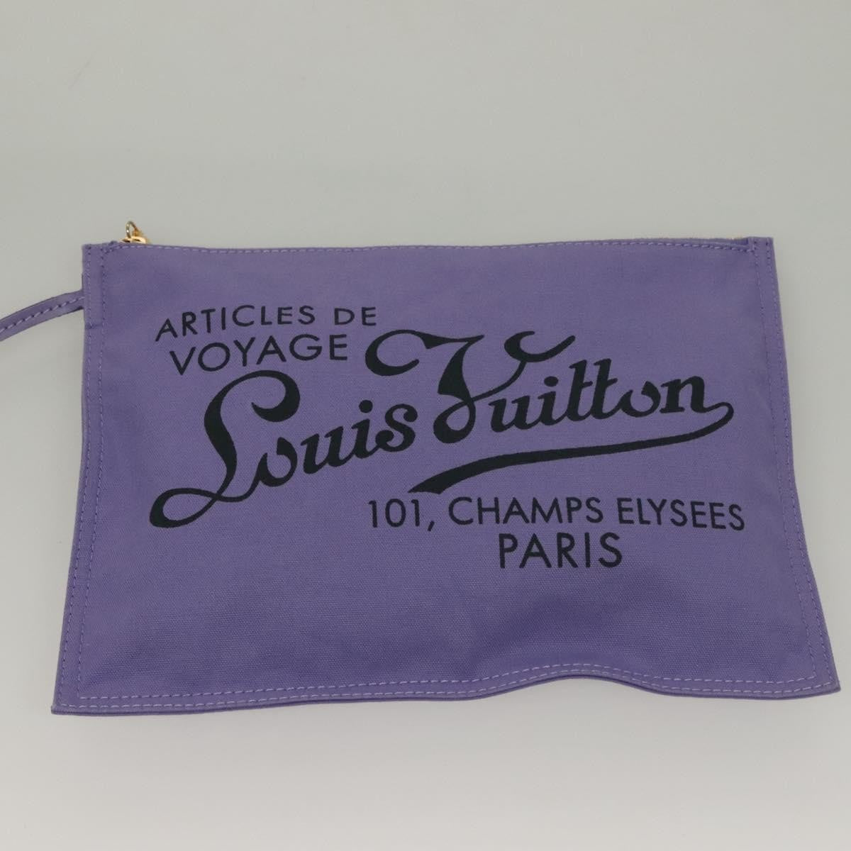 Louis Vuitton Cabas Ipanema Canvas, PURPLE, CANVAS, Tote bag