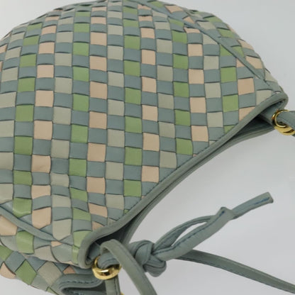 Bottega Veneta Drawstring Hobo Intrecciato Nappa, BLUE, LEATHER, Shoulder bag