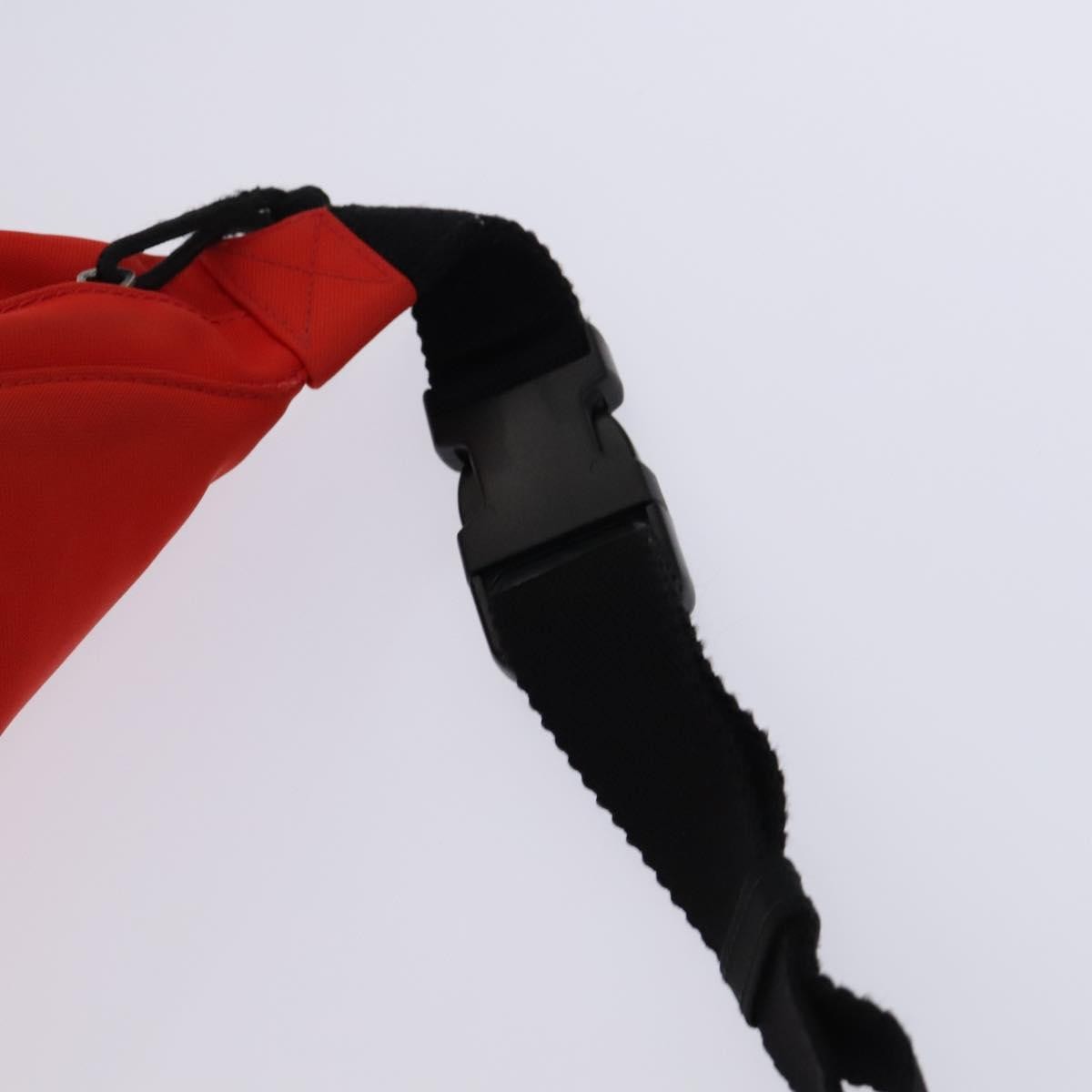 Balenciaga Wheel Belt Bag Nylon, RED, NYLON, Shoulder bag