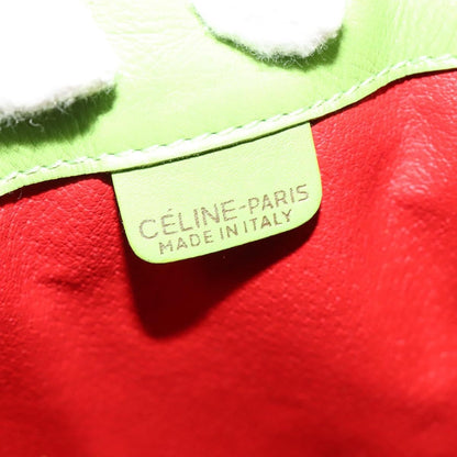 Celine Shoulder Bag Leather, PINK, LEATHER, Shoulder bag