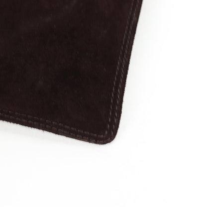 Chanel Vintage Shoulder Bag Suede, BROWN, SUEDE, Shoulder bag