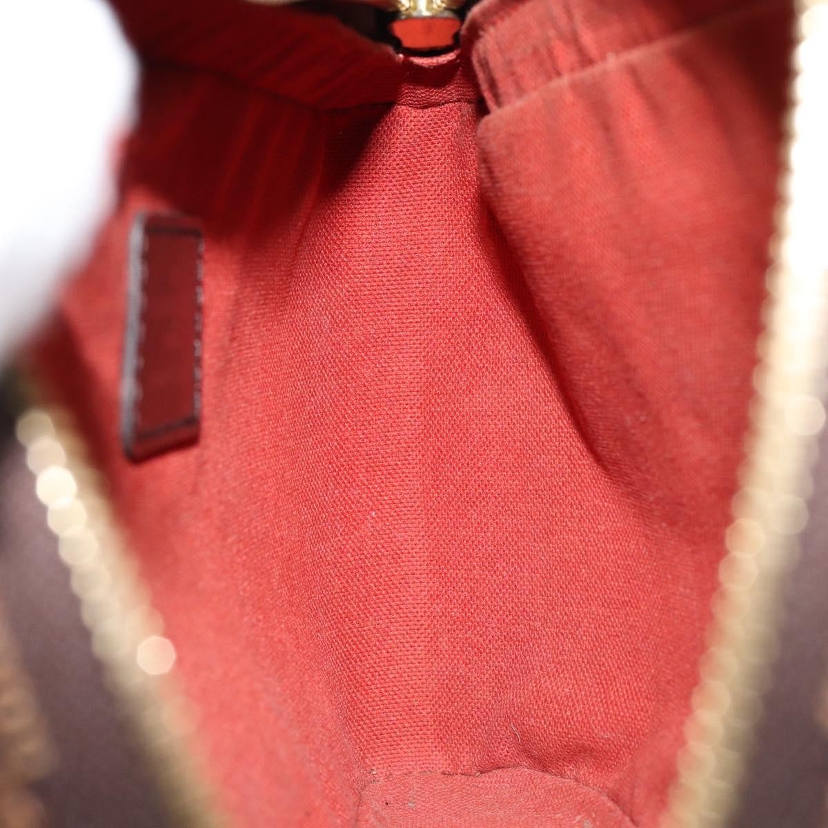 Louis Vuitton Geronimos Waist Bag Damier, BROWN, CANVAS, Clutche & pouche