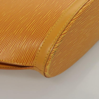 Louis Vuitton Saint Jacques Handbag Epi Leather, YELLOW, LEATHER, Handbag