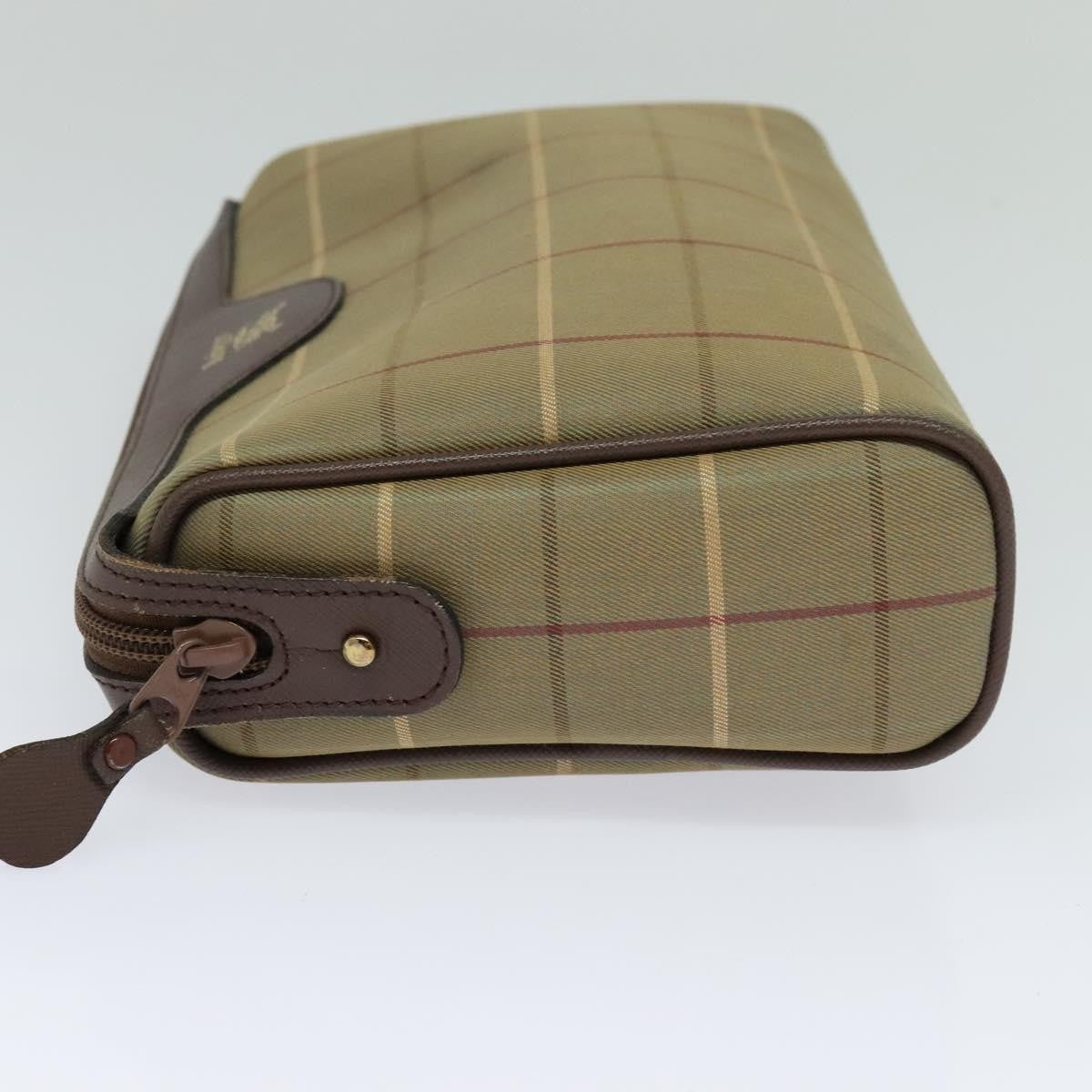 Burberry Nova check Pochette Canvas, BEIGE, CANVAS, Clutche & pouche