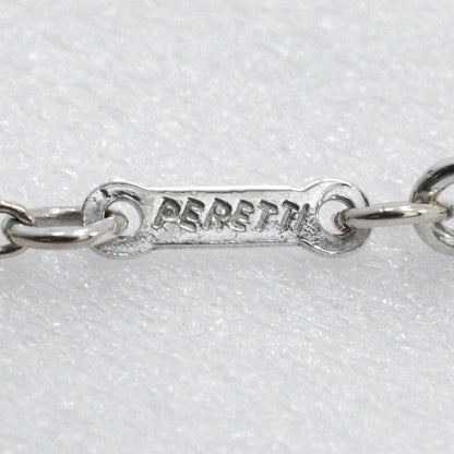 Tiffany & Co. Elsa Peretti Open Heart Pendant Necklace Sterling Silver, SILVER, SILVER, Necklace