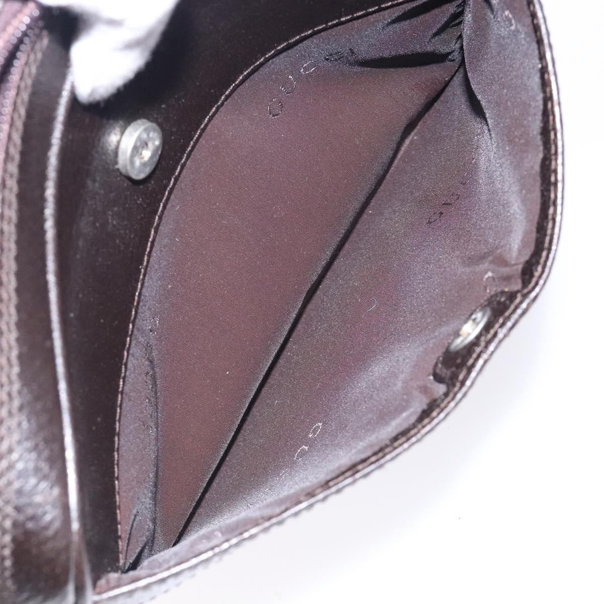 Gucci Zipped Pouch Leather, BROWN, LEATHER, Clutche & pouche