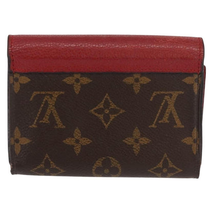 Louis Vuitton Pallas Wallet NM Monogram Canvas and Calfskin, BROWN, CANVAS, Wallets