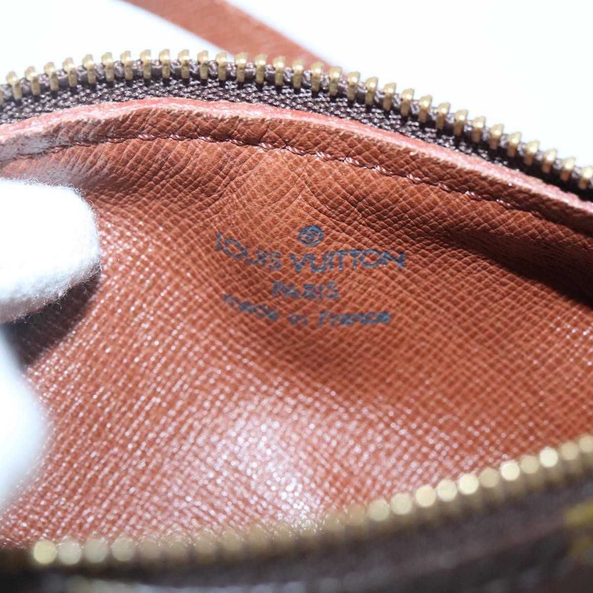 Louis Vuitton Papillon Pochette Monogram Canvas, BROWN, CANVAS, Handbag