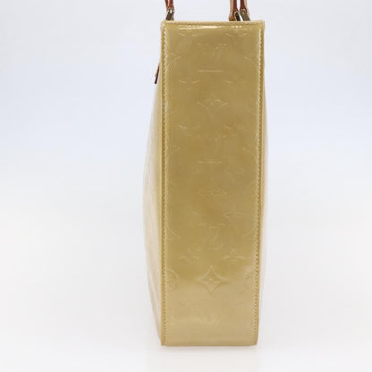 Louis Vuitton Columbus Handbag Monogram Vernis, BEIGE, PATENT_LEATHER, Tote bag