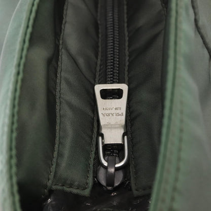 Prada Vela Convertible Tote Tessuto, KHAKI, NYLON, Tote bag