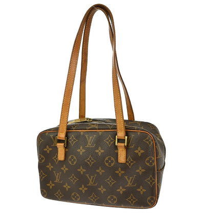Louis Vuitton Cite Handbag Monogram Canvas, BROWN, CANVAS, Handbag