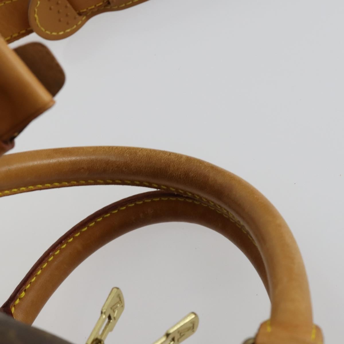 Louis Vuitton Keepall Bandouliere Bag Monogram Canvas, BROWN, CANVAS, Travel bag