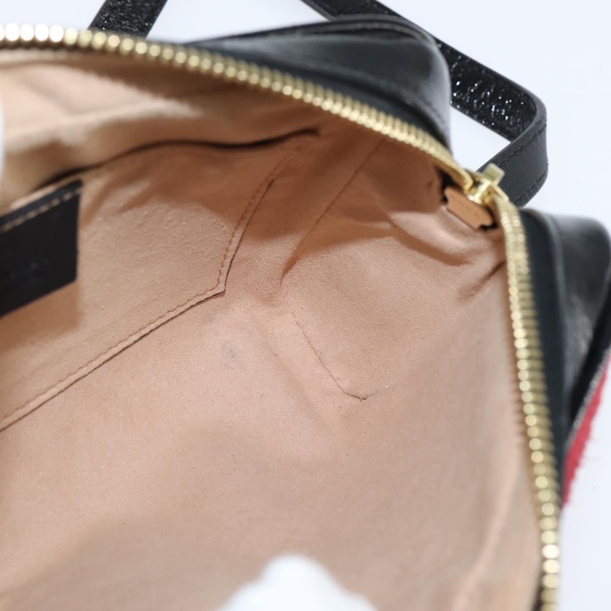 Gucci Ophidia Shoulder Bag Suede, RED, SUEDE, Shoulder bag