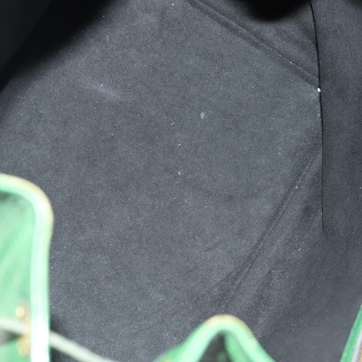 Louis Vuitton Petit Noe Handbag Epi Leather, GREEN, LEATHER, Shoulder bag