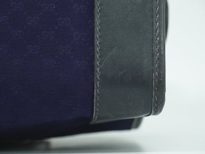 Gucci Micro GG supreme handbag Canvas, NAVY, CANVAS, Handbag