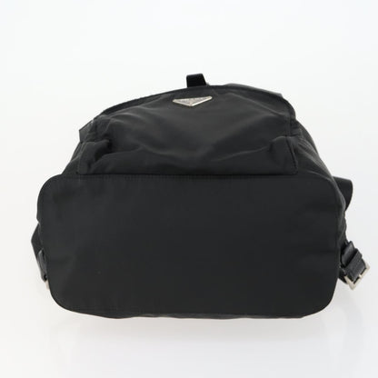 Prada Front Pocket Backpack Tessuto, BLACK, NYLON, Backpack