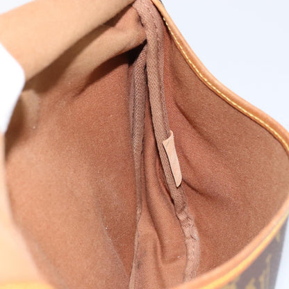 Louis Vuitton Saumur Handbag Monogram Canvas, BROWN, CANVAS, Shoulder bag
