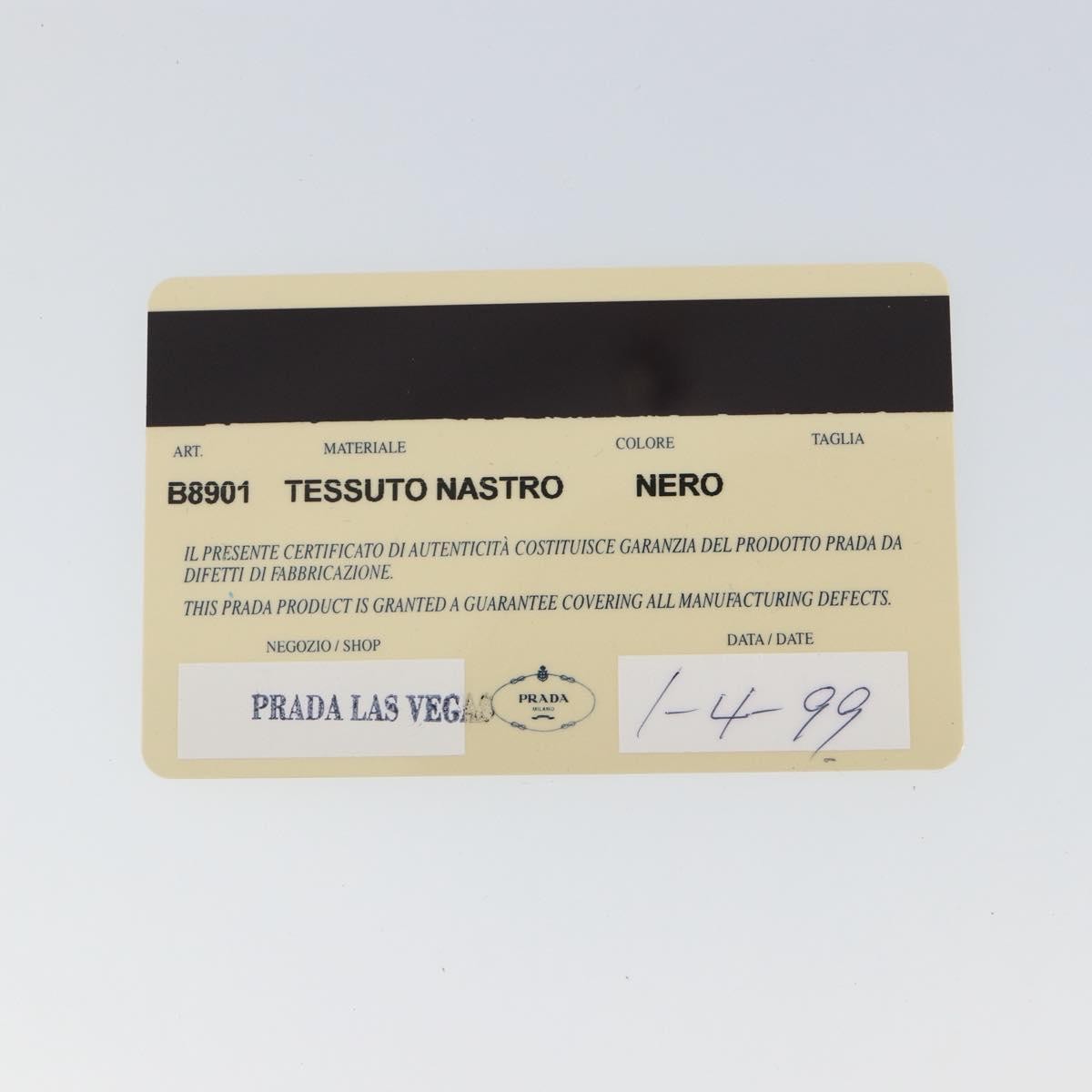 Prada Vintage Handbag Tessuto, BLACK, NYLON, Handbag