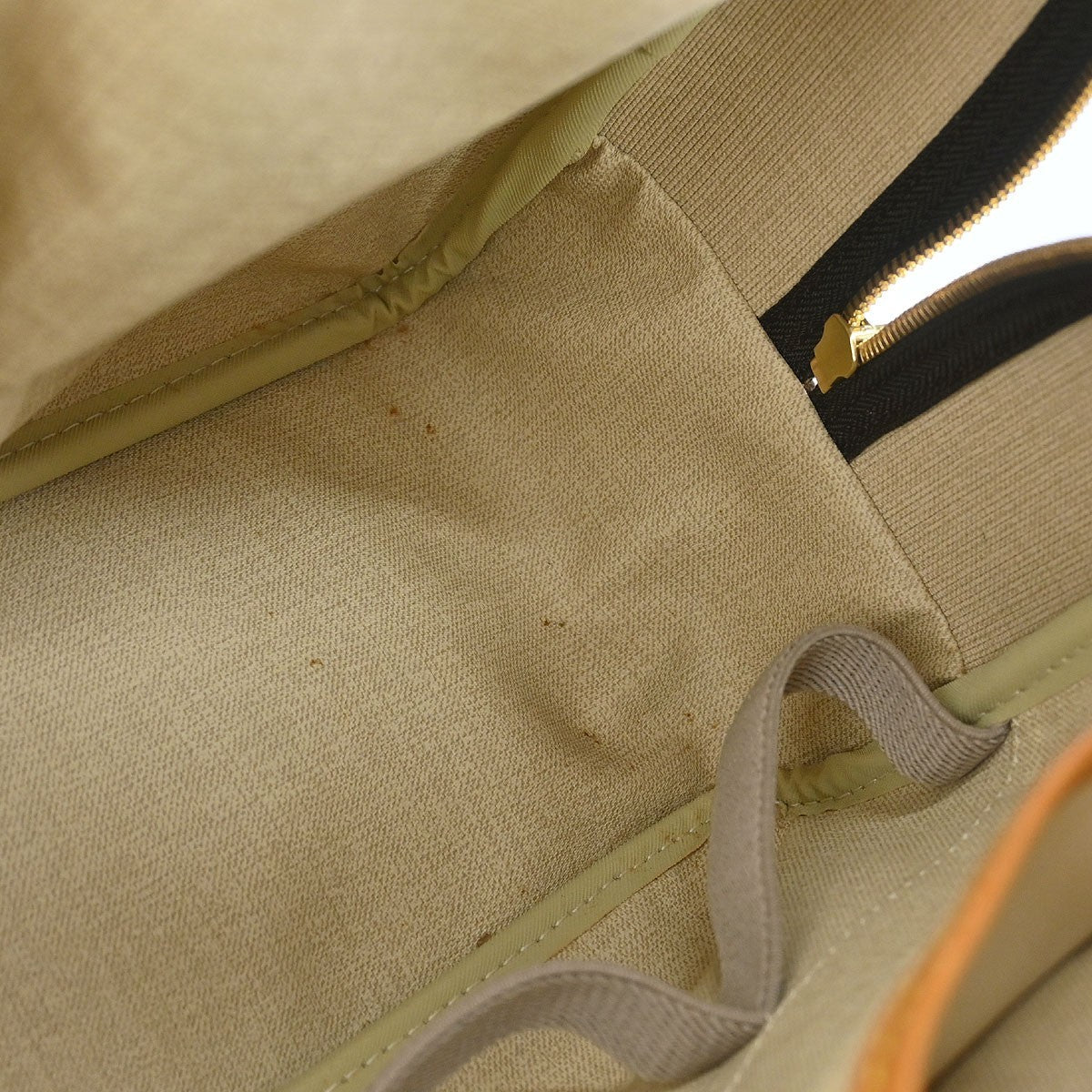 Louis Vuitton Deauville Handbag Monogram Canvas, BROWN, CANVAS, Handbag