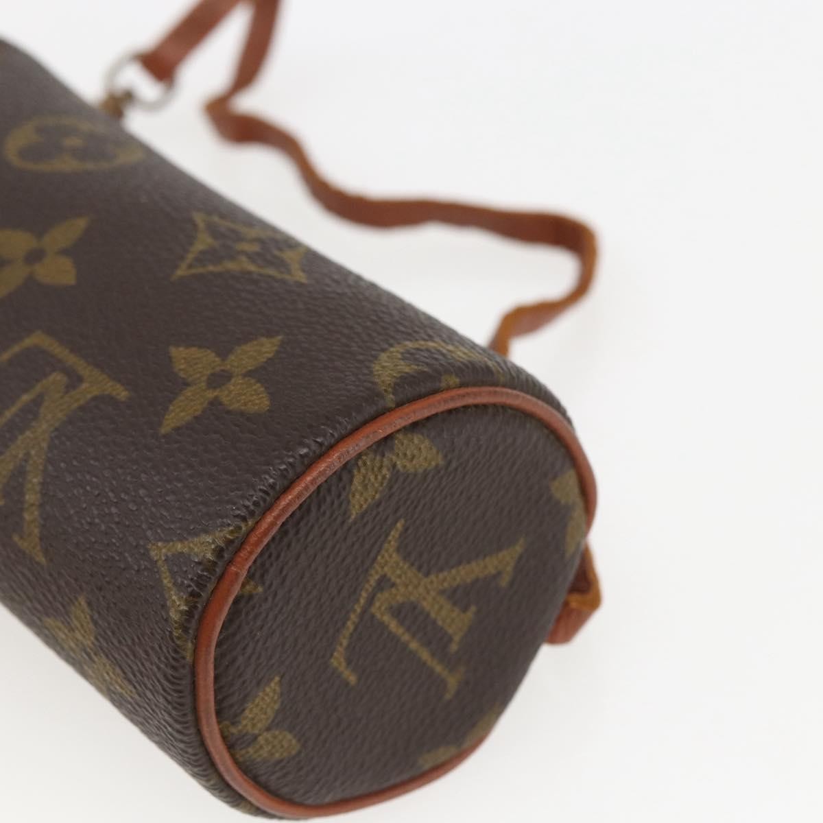 Louis Vuitton Papillon Pochette Monogram Canvas, BROWN, CANVAS, Clutche & pouche