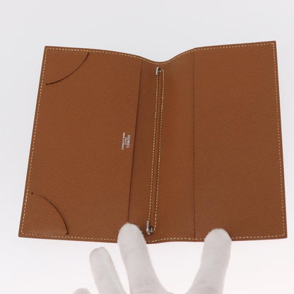 Hermes Agenda A6 Day Planner Housse Leather, Brown, Leather, Wallet