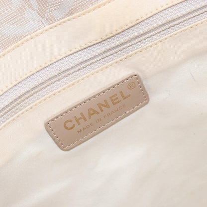 Chanel Travel Line Tote Nylon, BEIGE, NYLON, Tote bag