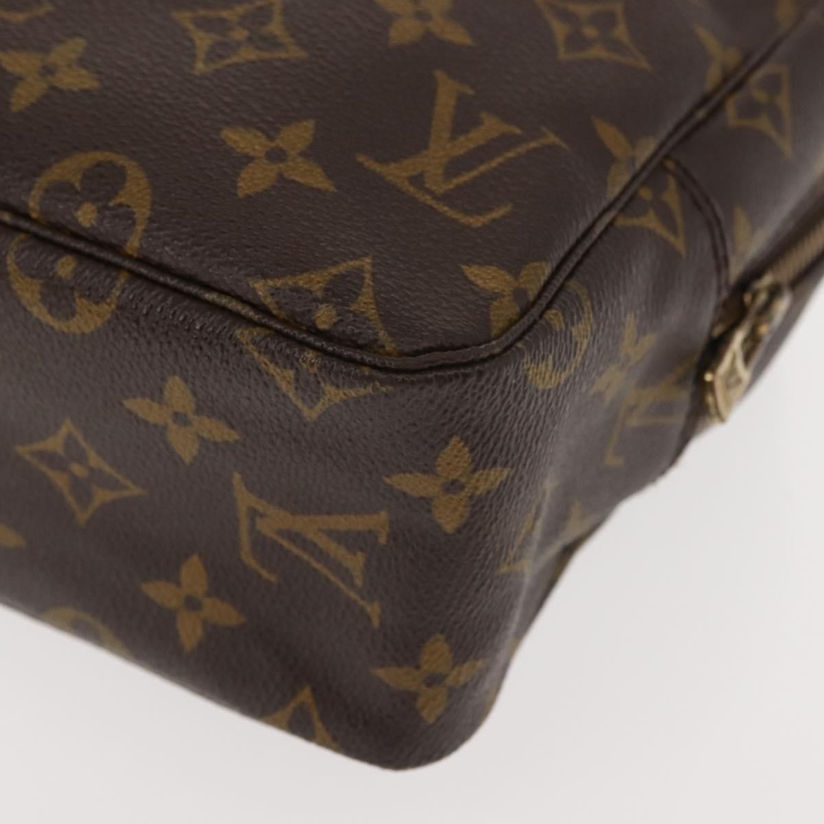 Louis Vuitton Trousse Toilette Monogram Canvas, BROWN, CANVAS, Clutche & pouche