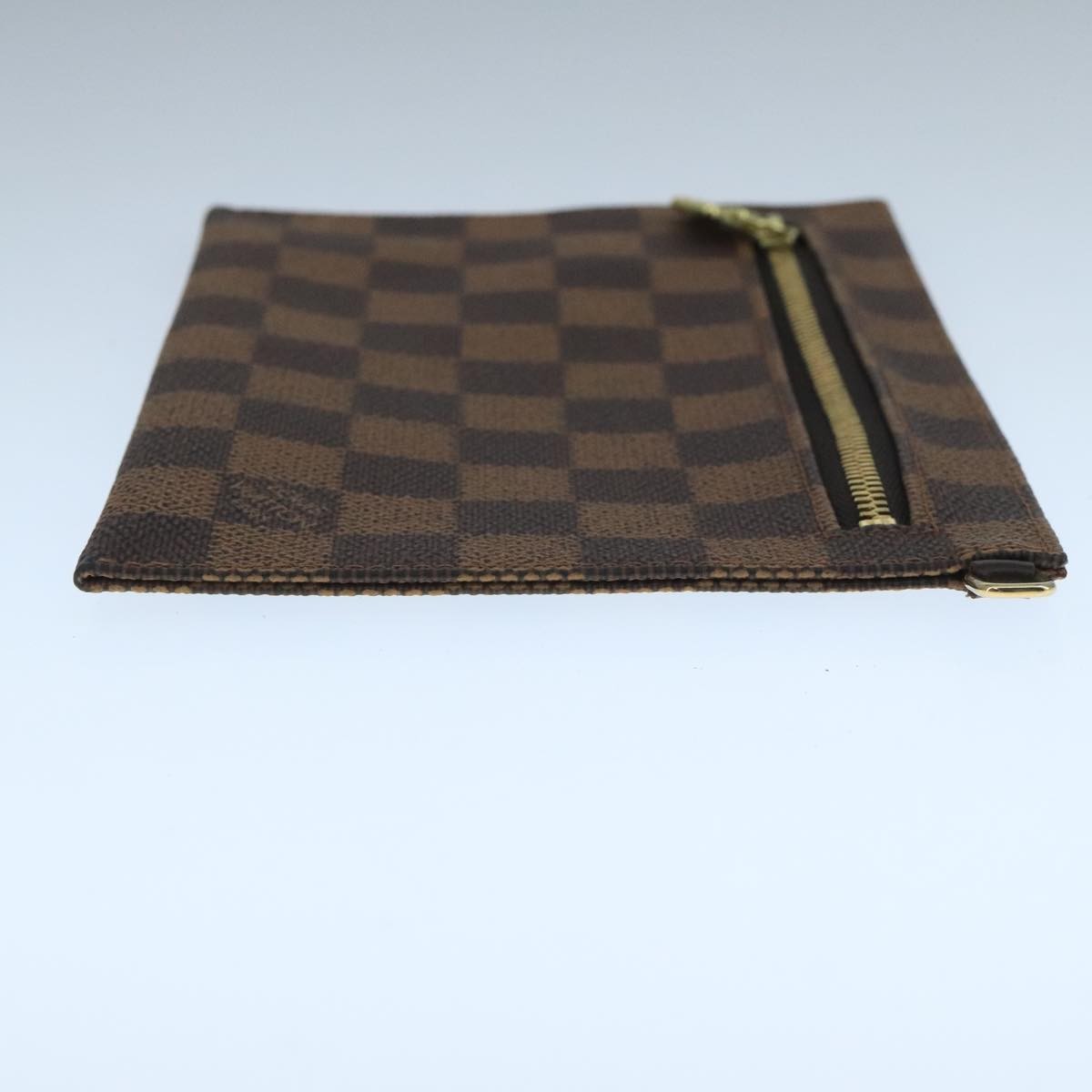 Louis Vuitton Clifton Pouch Damier, Brown, Canvas, Clutch