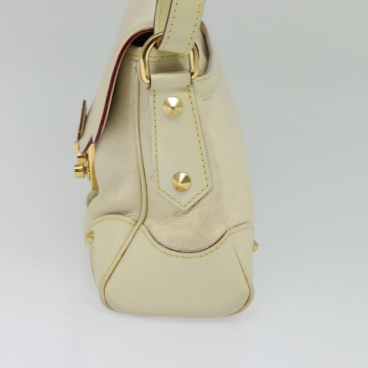Louis Vuitton Suhali L'Essentiel Handbag Leather, WHITE, LEATHER, Shoulder bag