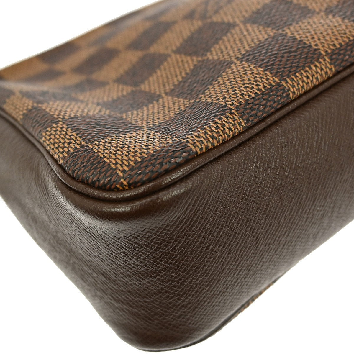 Louis Vuitton Trousse Make Up Bag Damier Canvas, BROWN, CANVAS, Handbag