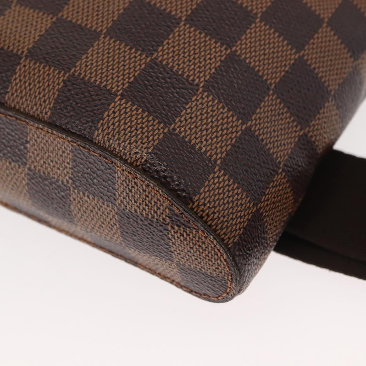 Louis Vuitton Geronimos Waist Bag Damier, BROWN, CANVAS, Shoulder bag