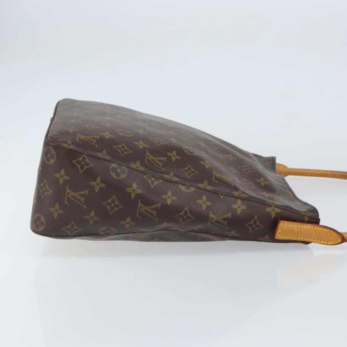 Louis Vuitton Looping Handbag Monogram Canvas, BROWN, CANVAS, Shoulder bag