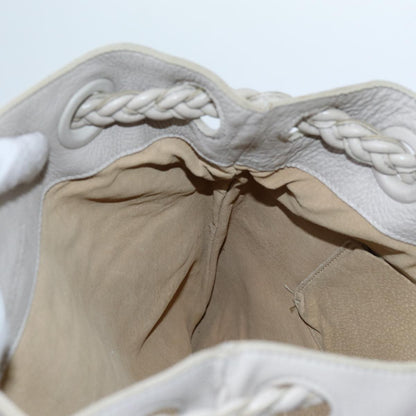 Bottega Veneta Julie Tote Leather, WHITE, LEATHER, Tote bag