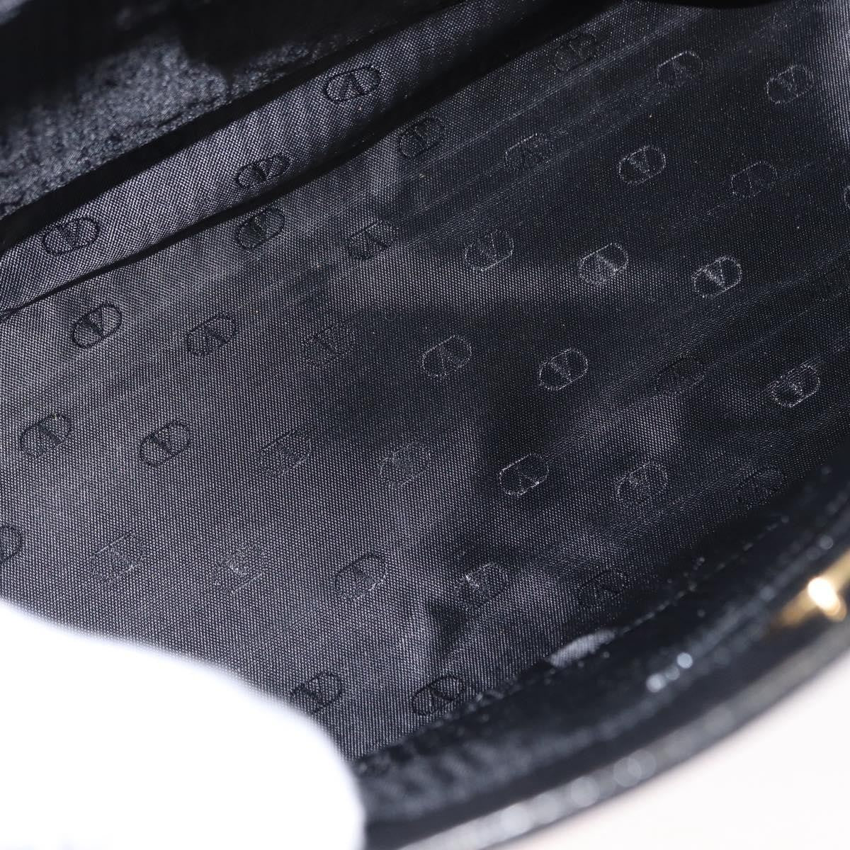 Valentino Garavani Vintage shoulder bag Leather, BLACK, LEATHER, Shoulder bag