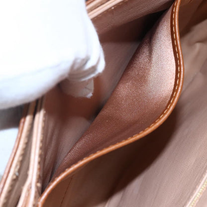 Gucci Vintage Handbag Leather, BROWN, LEATHER, Handbag