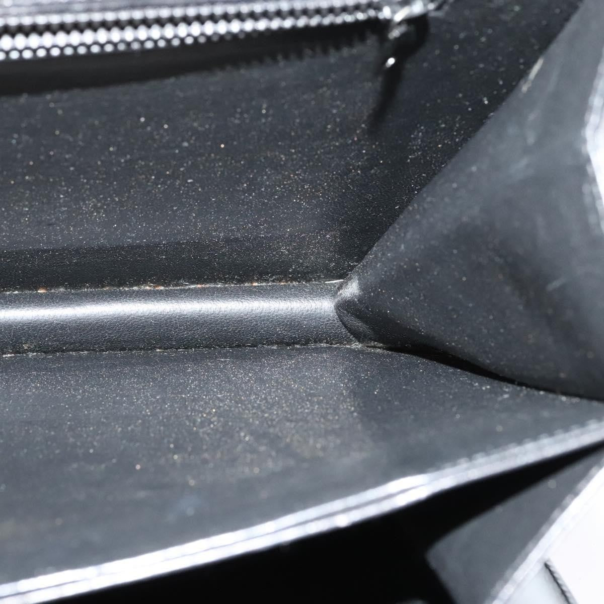 Bally Vintage Handbag Leather, BLACK, LEATHER, Handbag