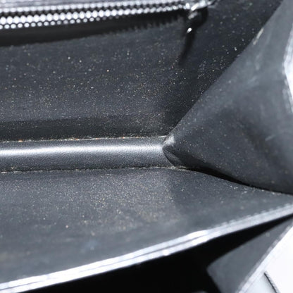 Bally Vintage Handbag Leather, BLACK, LEATHER, Handbag