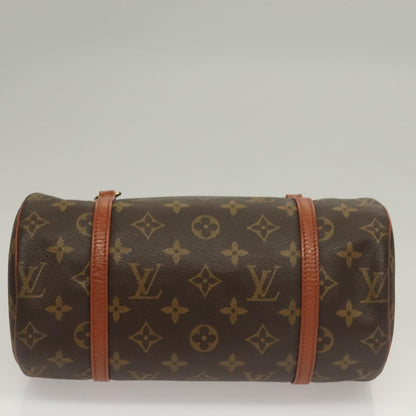 Louis Vuitton Papillon Handbag Monogram Canvas, BROWN, CANVAS, Handbag